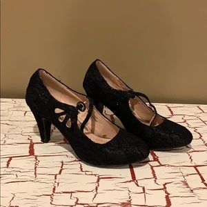 Chase and Chloe Glittery Mary Jane